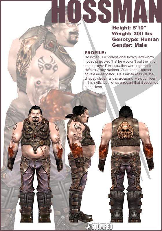 Hossman, Heavyweight