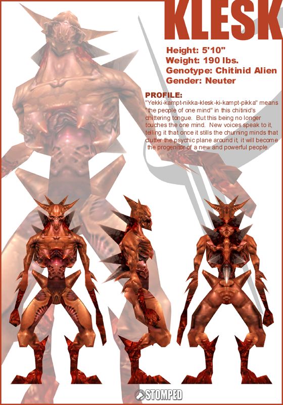 Klesk, Chitin Predator